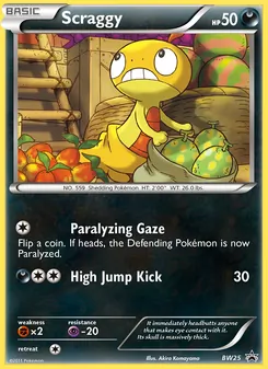 Scraggy (BW Black Star Promos #BW25)