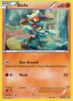 Riolu (BW Black Star Promos #BW33)