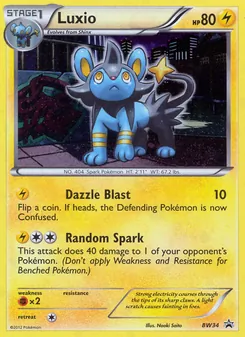 Luxio (BW Black Star Promos #BW34)