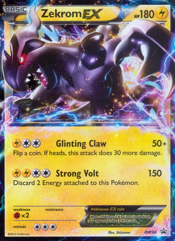 Zekrom-EX — BW Black Star Promos #BW38 (Pokémon TCG card)