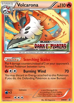 Volcarona (BW Black Star Promos #BW40)