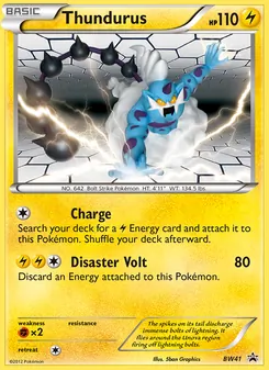 Thundurus (BW Black Star Promos #BW41)