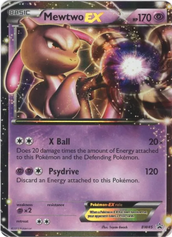 Mewtwo-EX — BW Black Star Promos #BW45 (Pokémon TCG card)