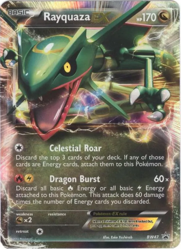 Rayquaza-EX — BW Black Star Promos #BW47 (Pokémon TCG card)