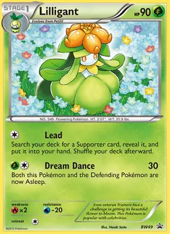 Lilligant (BW Black Star Promos #BW49)