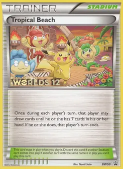 Tropical Beach (BW Black Star Promos #BW50)