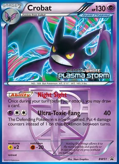 Crobat (BW Black Star Promos #BW51)