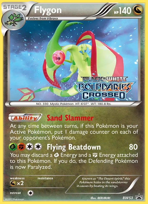 Flygon — BW Black Star Promos #BW53 (Pokémon TCG card)