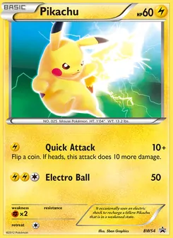Pikachu (BW Black Star Promos #BW54)