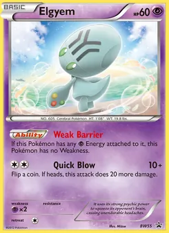 Elgyem (BW Black Star Promos #BW55)