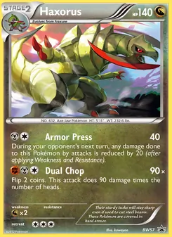 Haxorus (BW Black Star Promos #BW57)