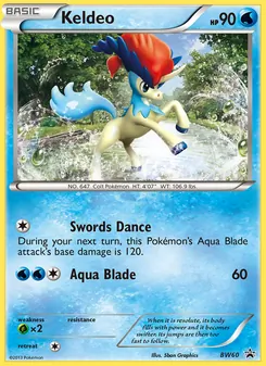 Keldeo (BW Black Star Promos #BW60)