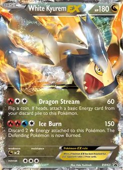 White Kyurem-EX (BW Black Star Promos #BW63)