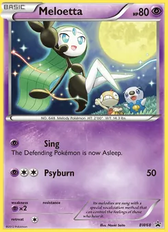 Meloetta (BW Black Star Promos #BW68)