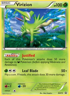 Virizion (BW Black Star Promos #BW70)
