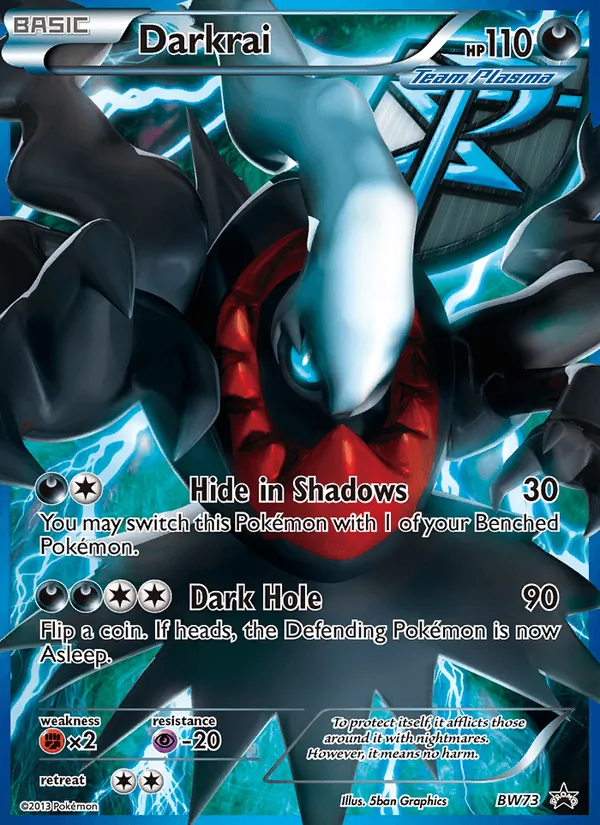 Darkrai — BW Black Star Promos #BW73 (Pokémon TCG card)