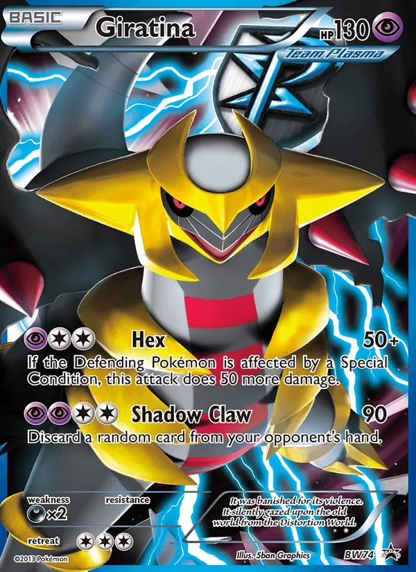Giratina — BW Black Star Promos #BW74 (Pokémon TCG card)