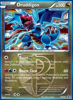 Druddigon (BW Black Star Promos #BW80)