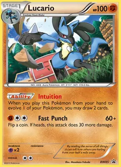 Lucario (BW Black Star Promos #BW85)
