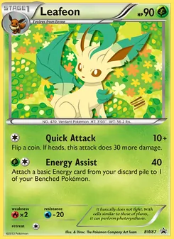 Leafeon (BW Black Star Promos #BW87)