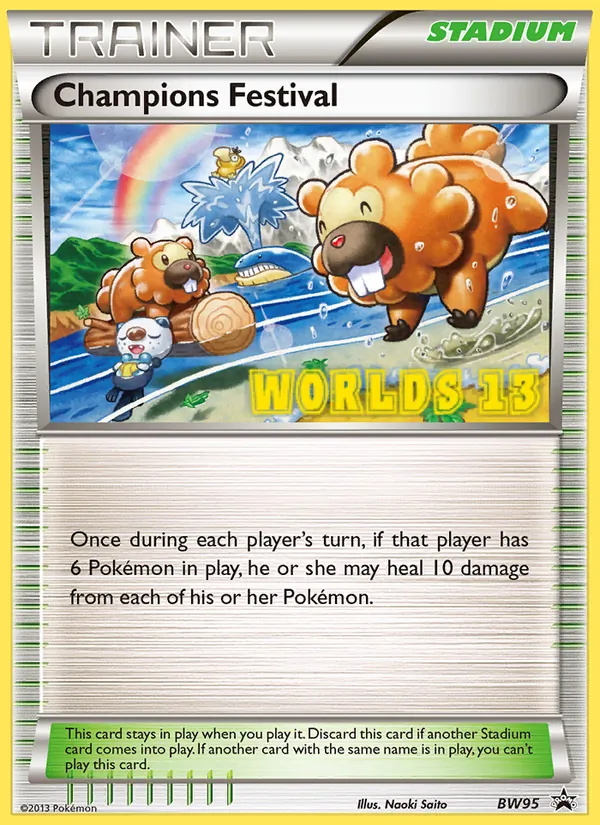 Champions Festival — BW Black Star Promos #BW95 (Pokémon TCG card)