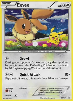 Eevee (BW Black Star Promos #BW97)