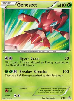 Genesect (BW Black Star Promos #BW99)