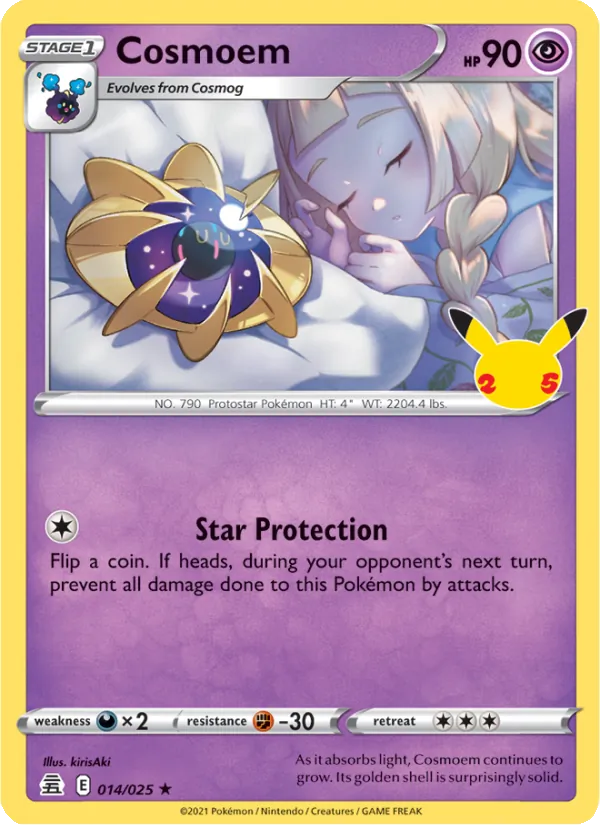 Cosmoem — Celebrations #14 (Pokémon TCG card)