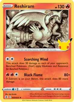Reshiram (Celebrations #2)