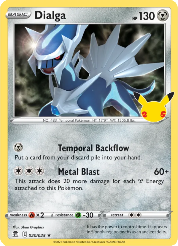 Dialga — Celebrations #20 (Pokémon TCG card)