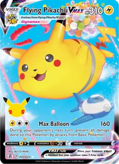 Flying Pikachu VMAX (Celebrations #7)