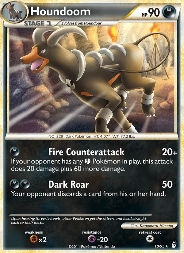 Houndoom — Call of Legends #10 (Pokémon TCG card)