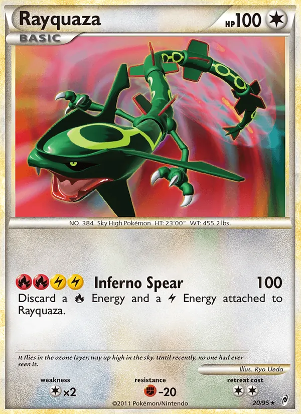 Rayquaza — Call of Legends #20 (Pokémon TCG card)
