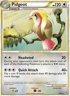 Pidgeot (Call of Legends #30)