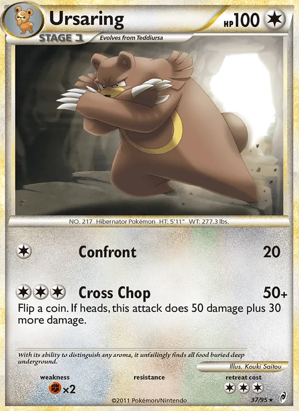Ursaring — Call of Legends #37 (Pokémon TCG card)
