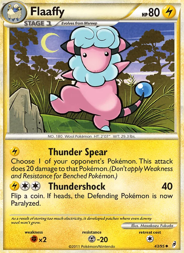 Flaaffy — Call of Legends #43 (Pokémon TCG card)
