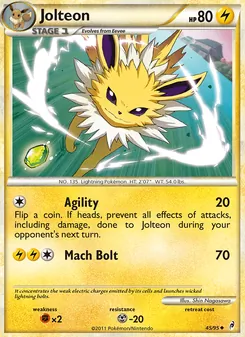 Jolteon (Call of Legends #45)