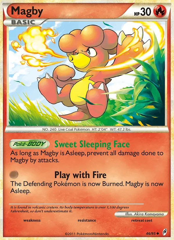 Magby — Call of Legends #46 (Pokémon TCG card)