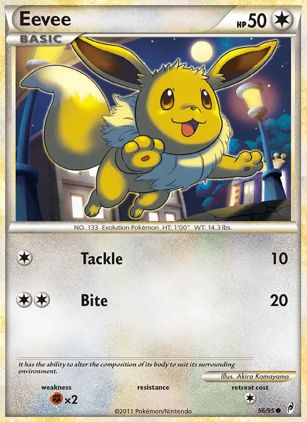 Eevee — Call of Legends #56 (Pokémon TCG card)