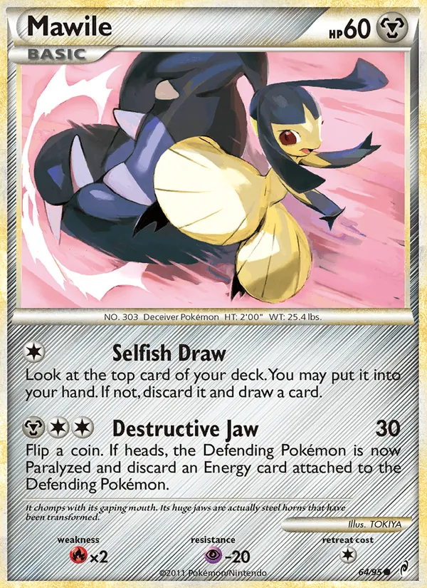 Mawile — Call of Legends #64 (Pokémon TCG card)