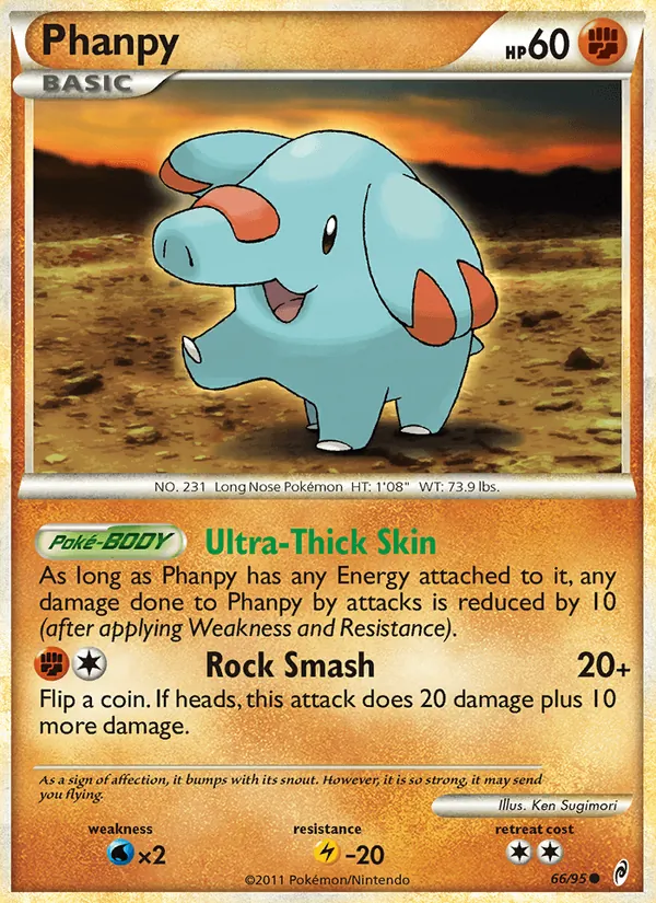 Phanpy — Call of Legends #66 (Pokémon TCG card)