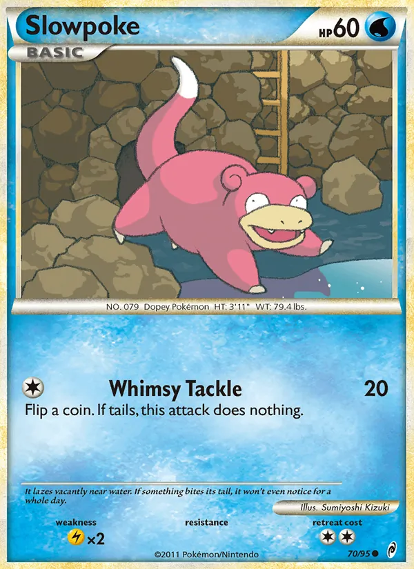 Slowpoke — Call of Legends #70 (Pokémon TCG card)