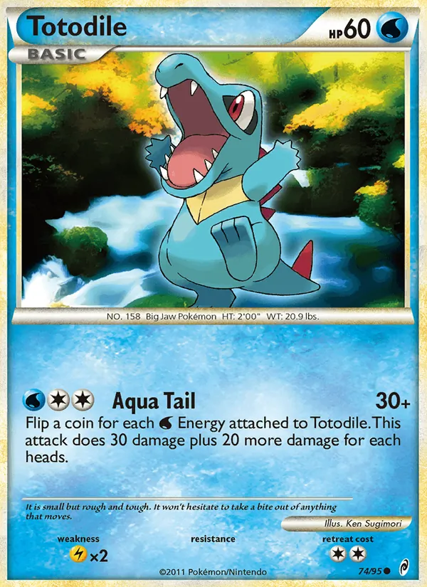 Totodile — Call of Legends #74 (Pokémon TCG card)