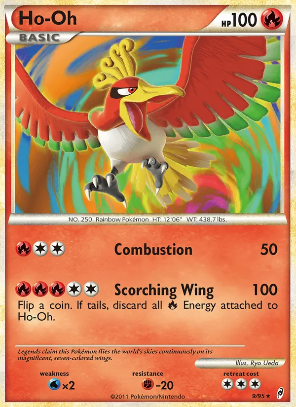Ho-Oh — Call of Legends #9 (Pokémon TCG card)