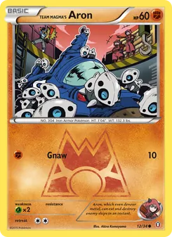 Team Magma's Aron (Double Crisis #12)