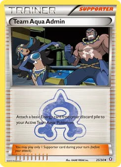 Team Aqua Admin (Double Crisis #25)