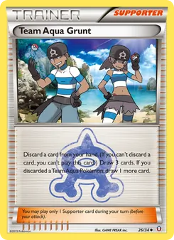 Team Aqua Grunt (Double Crisis #26)