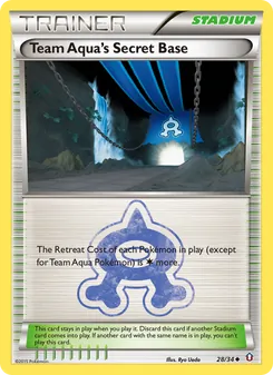 Team Aqua's Secret Base (Double Crisis #28)