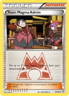 Team Magma Admin (Double Crisis #29)