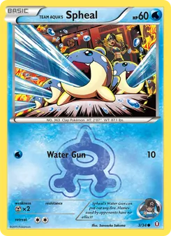 Team Aqua's Spheal (Double Crisis #3)